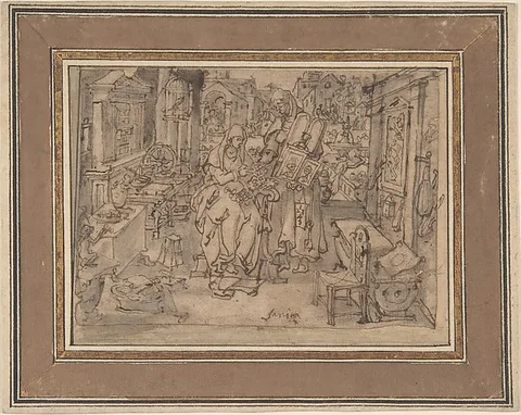 Jan van der Straet, Vanitas