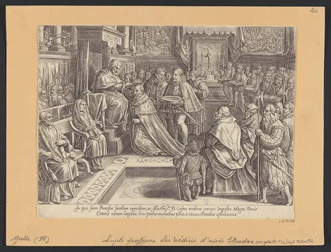 Jan van der Straet, The Coronation of Cosimo I