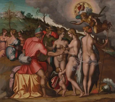 Jan van der Straet, The Judgement of Paris