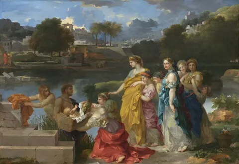 Sébastian Bourdon, The Finding of Moses
