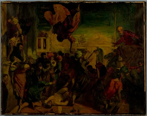 Robert David Gauley, Saint Mark Rescuing a Slave, after Tintoretto