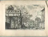 Giovanni Piranesi, Veduta del Tempio di Giove Tonante