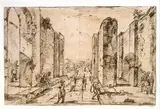 Giovanni Piranesi, View through the Herculaneum Gate, Pompeii