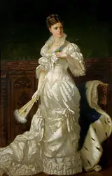 Ladislaus Bakalowicz, Portrait of Józefina Amszyńska née Guzowska.