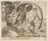 Dirk Volkertsz. Coornhert, A Shield is of no Use when Fortune Turns Her Back from Six Sayings about Fortune