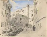 Hercules B Brabazon, Venetian Street Scene