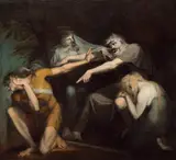 Johann Heinrich Füssli, Oedipus Cursing His Son Polynices