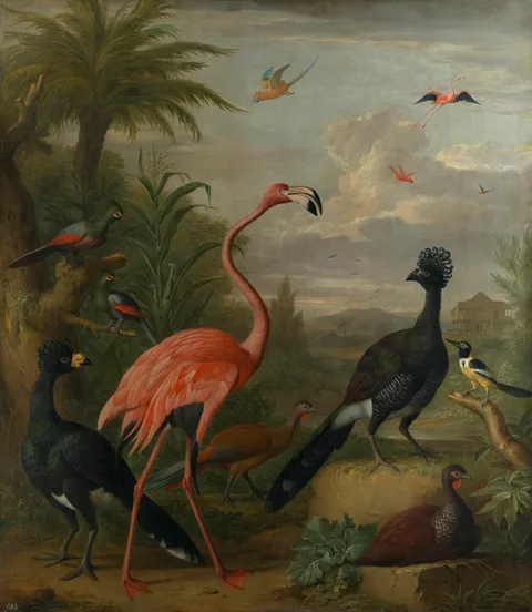 Jacob Bogdani, Birds in a Landscape