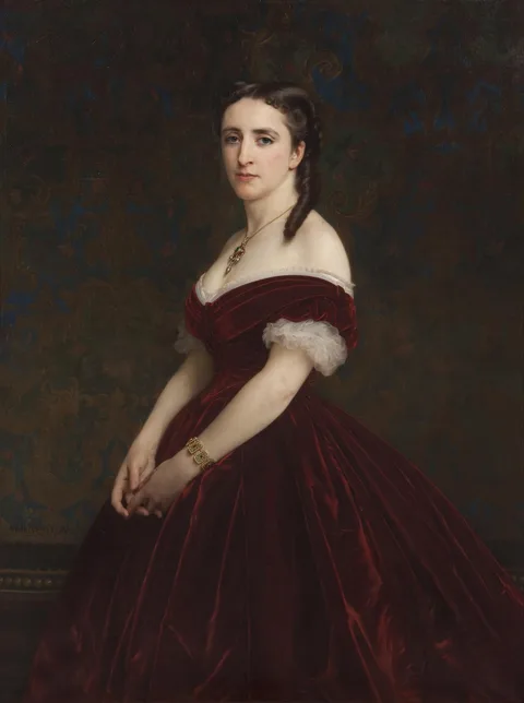 William Bouguereau, Portrait of the Viscountess of Chabrol