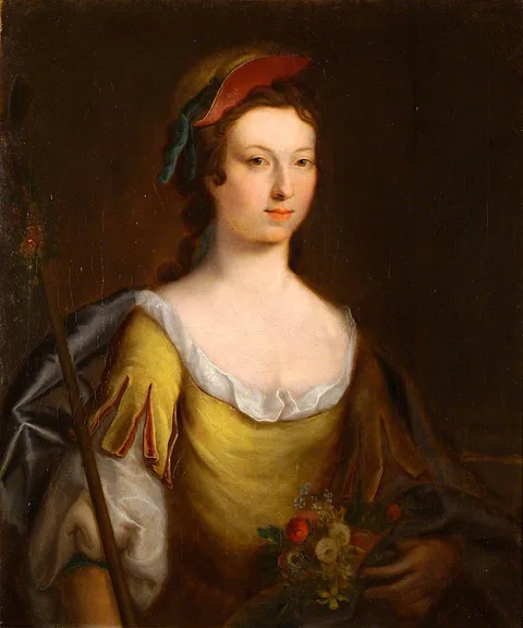 John Theodore Heins, Phoebe Fonnereau, as a Shepherdess
