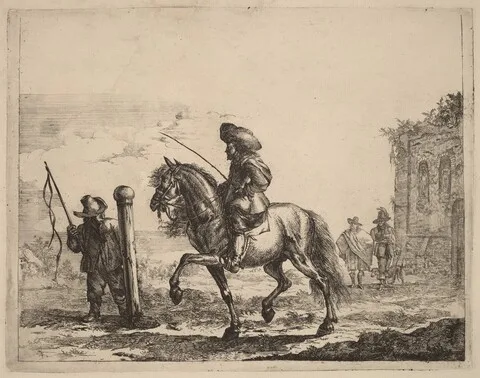 Jakob Duck, Riding School