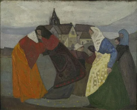 Adolf Richard Hölzel, Encounter