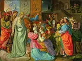 Peter von Cornelius, The Parable of Wise and Foolish Virgins (unfinished)