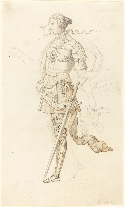 Peter von Cornelius, Erminia