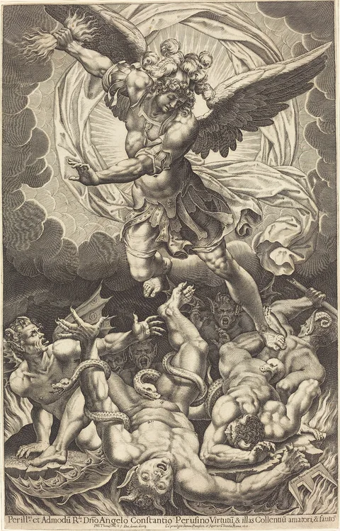 Philippe Thomassin, The Fall of the Rebellious Angels