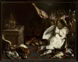 Johann Baptiste Bouttats, Still life with mushrooms.