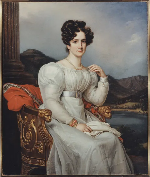 Joseph Stieler, Fredrika Dorotea Vilhelmina, 1781 - 1826, Drottning av Sverige
