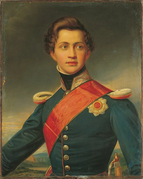 Joseph Stieler, Othon as a young man