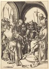 Martin Schongauer, Christ before Annas