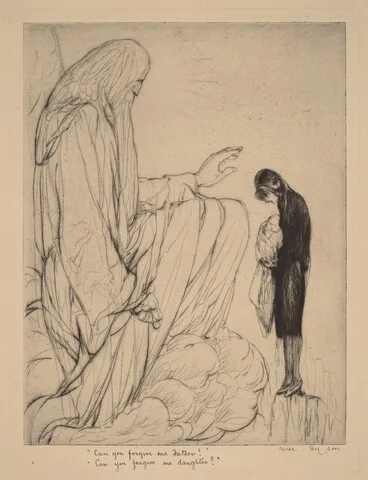 Will Dyson, "Can you forgive me Father?" - "Can you forgive me daughter?"