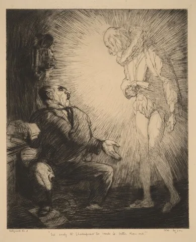 Will Dyson, "But surely, Mr. Shakespeare, two heads is better than one"