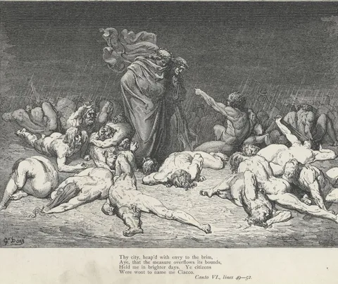Dante Alighieri, Ciacco