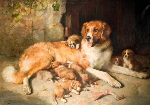 Alfred William Strutt, Materfamilias