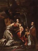 Francesco del Cairo, Mystical marriage of Saint Catherine