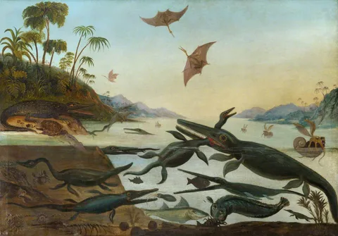 Robert B. Farren, Life in the Jurassic Sea 'Duria Antiquior' (An Earlier Dorset)
