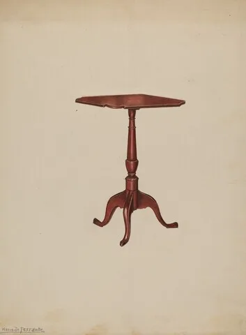 Mario De Ferrante, Table