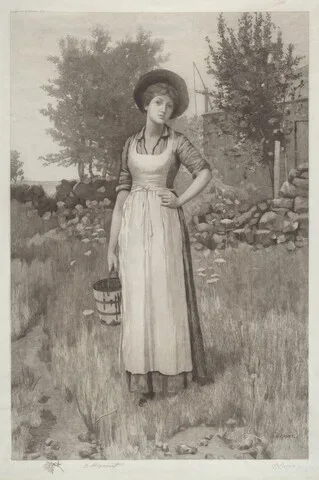 Charles X. Harris, Untitled (Farmer's Daughter)