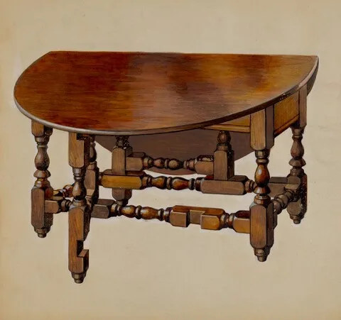 George Laurence Nelson, Gate-legged Table