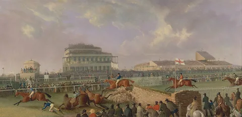 William Tasker, The Liverpool and National Steeplechase at Aintree, 1843