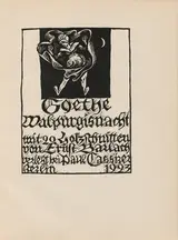 Johann Wolfgang von Goethe, Walpurgisnacht (Walpurgis Night)