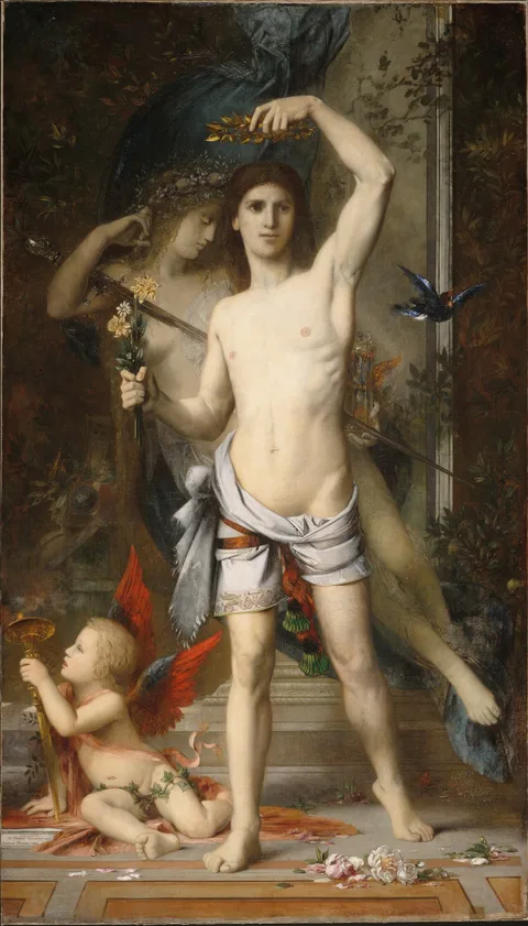 Gustave Moreau, The Young Man and Death