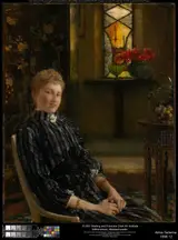 Lawrence Alma-Tadema, Portrait of Mrs. Ralph Sneyd (Mary Ellis Sneyd)