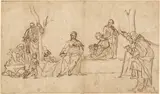 Vittore Carpaccio, The Madonna and Child with Saints in a Landscape (Sacra Conversazione)