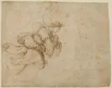 Fra Bartolomeo, The Angel of the Annunciation [recto]