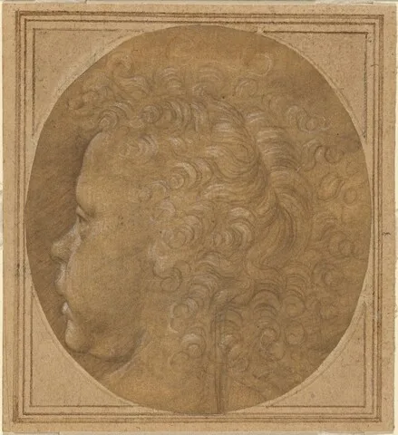 Fra Bartolomeo, Head of a Child [recto]