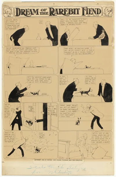 Winsor McCay, Dream of the Rarebit Fiend