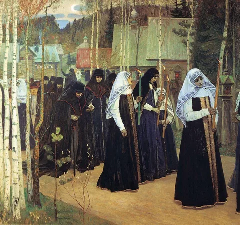 Mikhail Nesterov, The Great Taking of the Veil