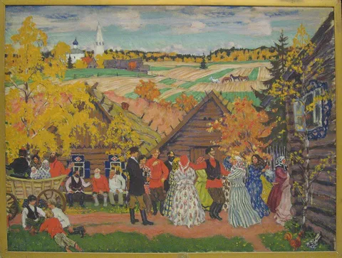 Boris Kustodiev, Village Festival