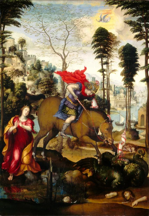 Il Sodoma, Saint George and the Dragon