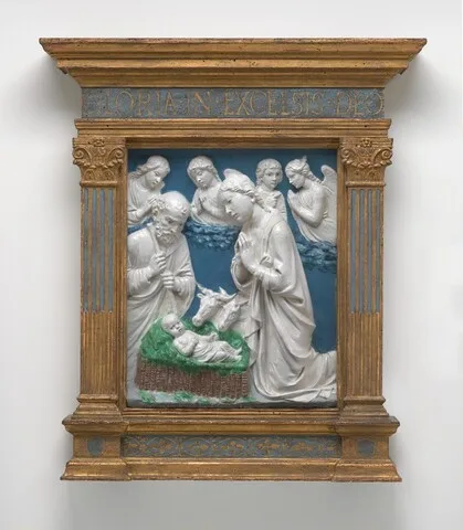 Luca della Robbia, The Nativity
