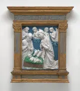 Luca della Robbia, The Nativity