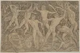 Antonio del Pollaiuolo, Battle of the Nudes