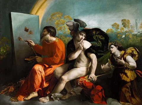 Dosso Dossi, Jupiter, Mercury and Virtue