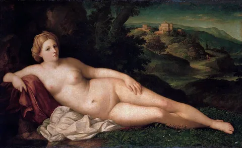 Palma Vecchio, Resting Venus