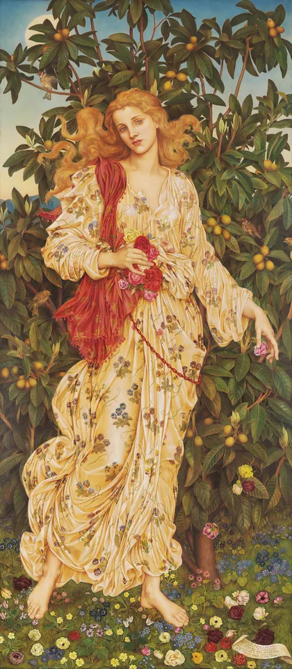 Evelyn De Morgan, Flora