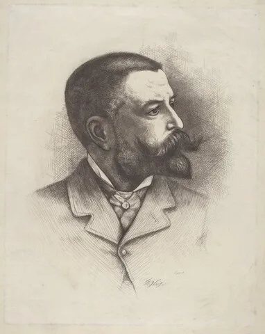 Thomas Nast, Self-Portrait